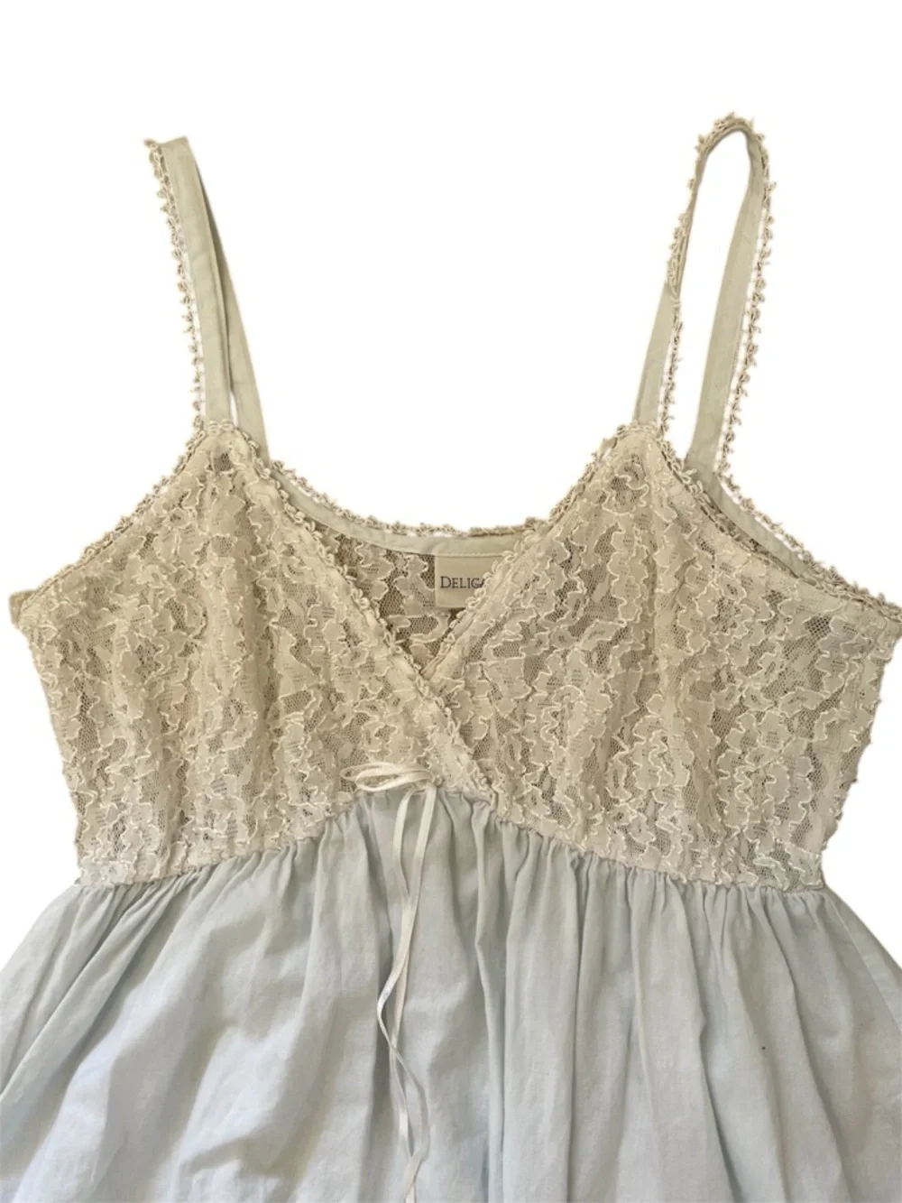 Vintage Lace Babydoll Nightgown - Picture 4 of 6